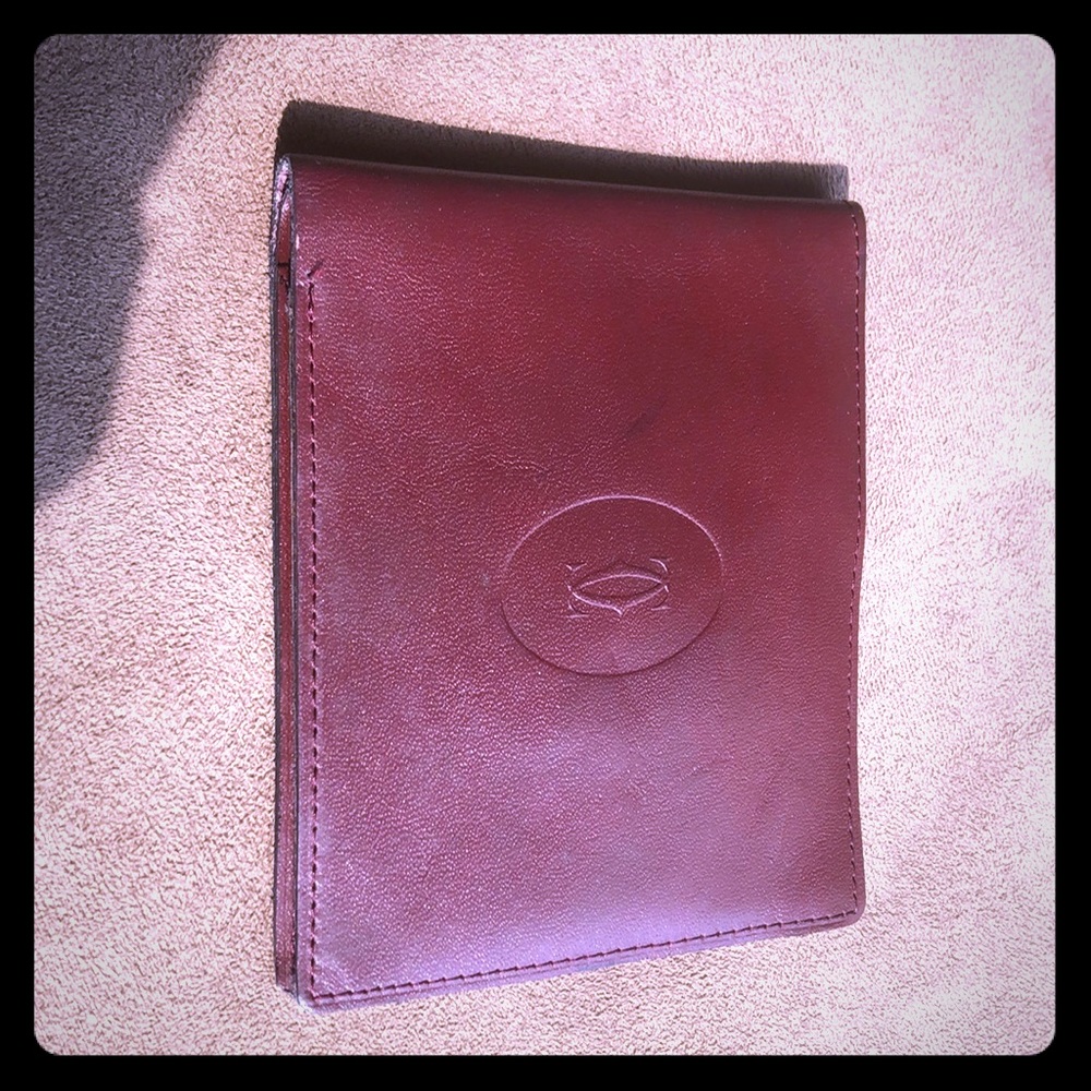 Cartier wallet in leather